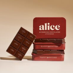 Alice Mushrooms Chocolate Happy Ending