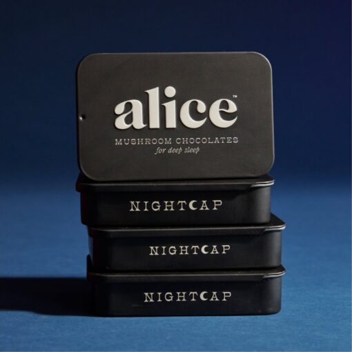 Alice Mushrooms NightCap – 1 Tin (16 Doses)