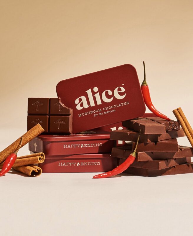 Alice mushroom chocolate review